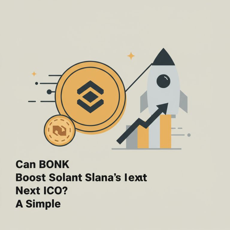Can BONK Boost Solana’s Next ICO? A Simple Guide